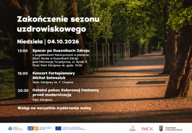 Zakończenie sezonu uzdrowiskowego