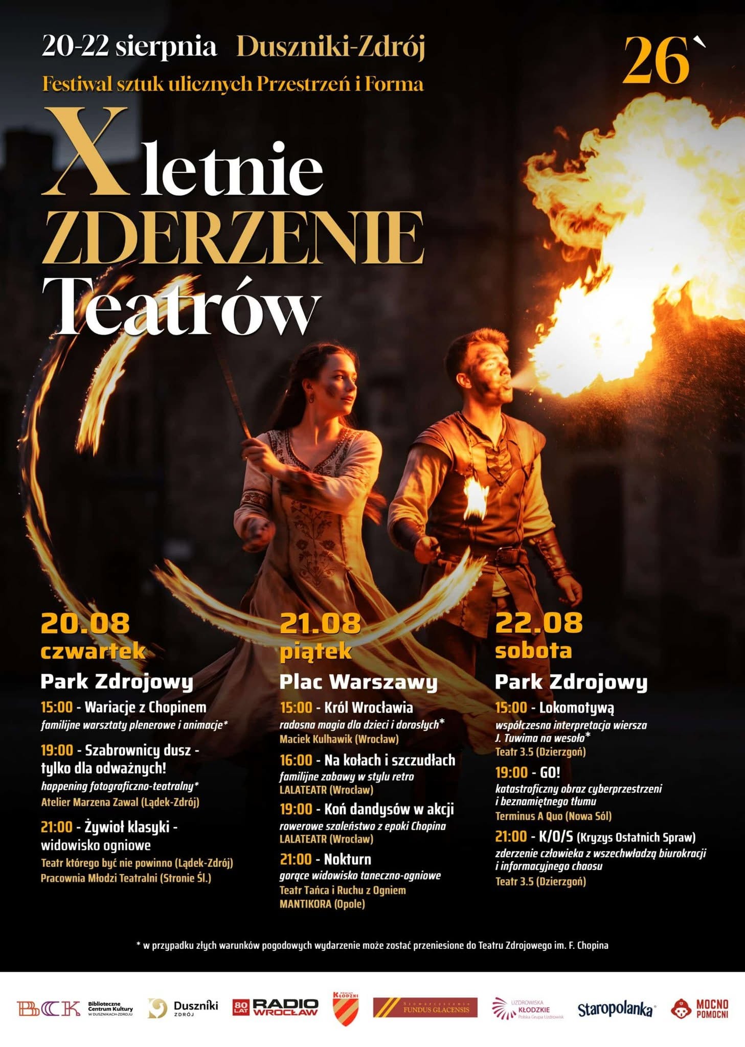 X Letnie Zderzenie Teatrów